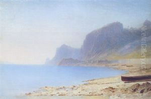 Kustenlandschaft Von Capri (taormina, Sicily?)