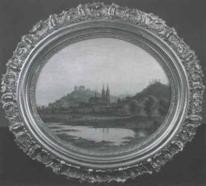Blick Auf Marburg An Der Lahn