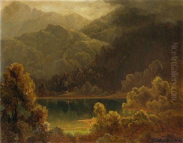 Am Gebirgssee - view 1