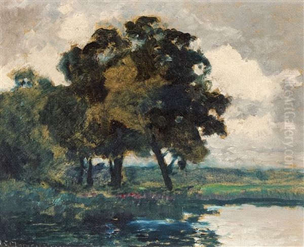 Landschaft (buchwald Bei Wolfshain?) - view 1