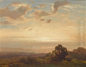 Wolkenlandschaft by Christian Bernhard Morgenstern