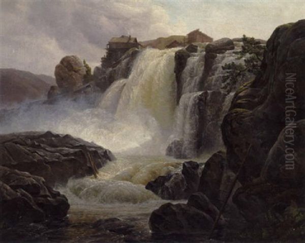 Wasserfall Bei Hoog Foss - view 1