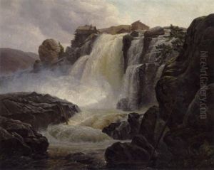 Wasserfall Bei Hoog Foss Wasserfall Bei Hoog Foss