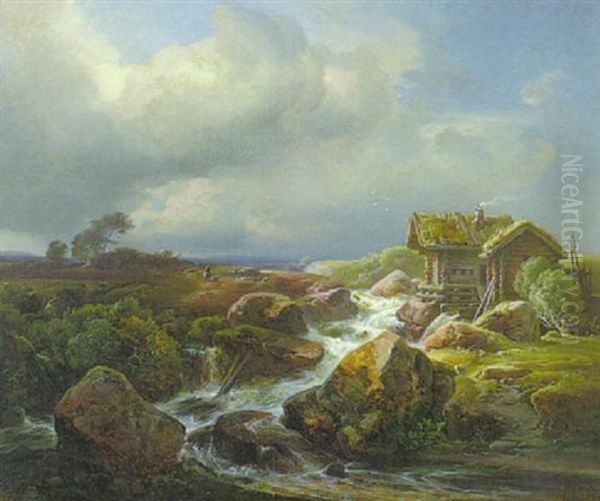 Blockhaus Am Wildbach (norwegen?) - view 1
