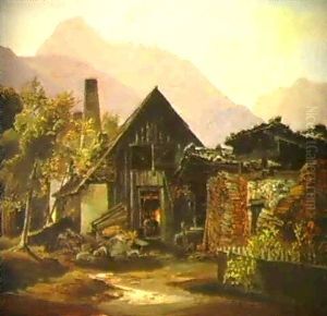 Hammerschmiede In Tirol by Christian Bernhard Morgenstern