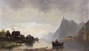 Seelandschaft In Der Abenddammerung Seelandschaft In Der Abenddammerung