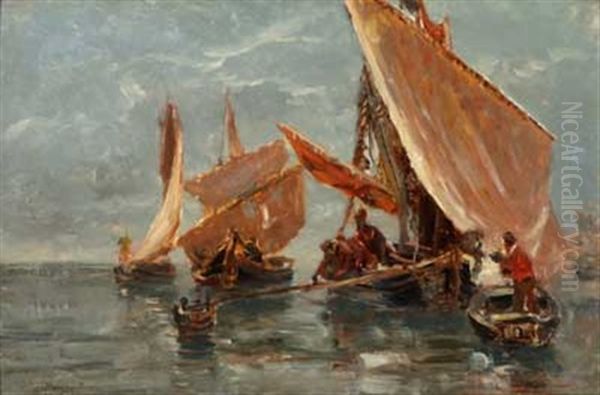 Fischerboote In Der Lagune - view 1