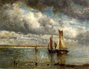 Sailing Vessels On A Calm Sailing Vessels On A Calm