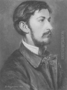 Brustbildnis Des Kunstlers Karl Gorig