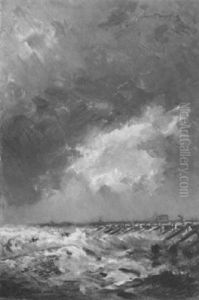 Wolken Und Seestuck Bei Ostende Wolken Und Seestuck Bei Ostende