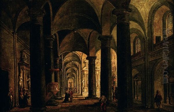 Vue De L'interieur D'une Eglise - view 1