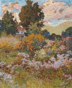 Summmer Landscape by Otto Bierhals