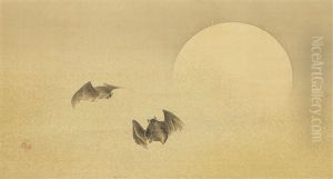 Two Kakejiku (vertical Hanging Scrolls) Two Kakejiku (vertical Hanging Scrolls)