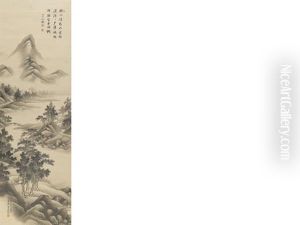 Summer And Winter Landscapes (pair) by Kinseki Mori