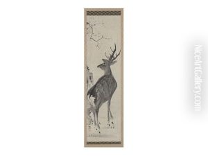 Deer by Sosen Mori