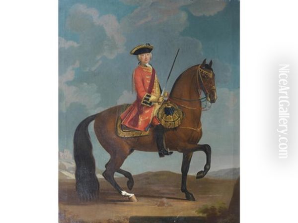 Equestrian Portrait Of John Jeffreys - view 1