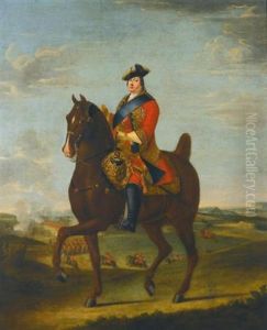 Portrait Of Prince William Augustus, Duke Of Cumberland, On Horseback