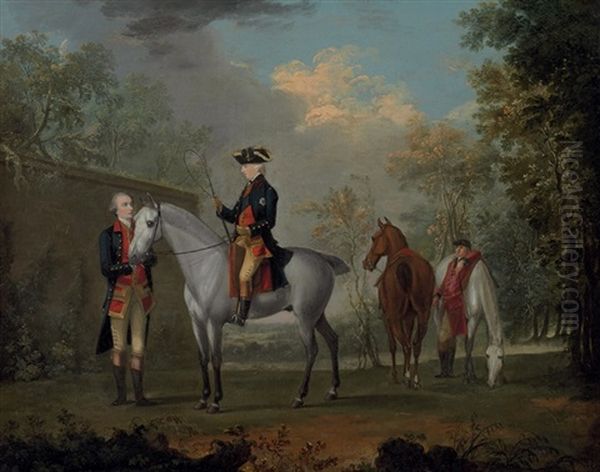 An Equestrian Portrait Of His Royal Highness, Edward Augustus, Duke Of York And Albany - view 1