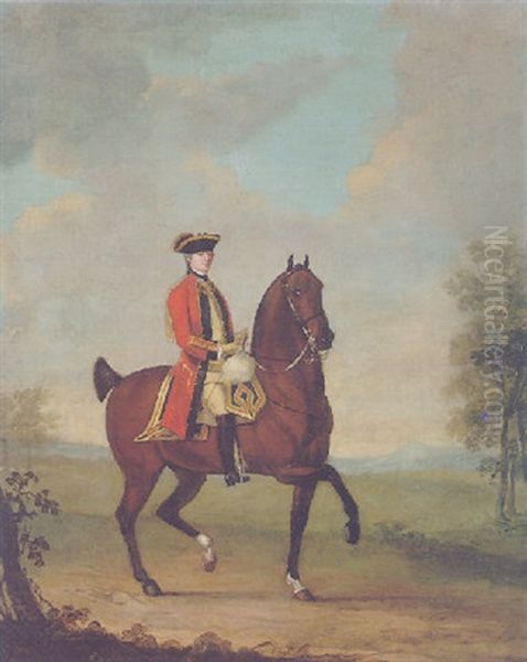 Equestrian Portrait Of General Ramsden - view 1