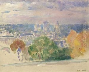 Forteresse Sur Une Falaise by Berthe Morisot