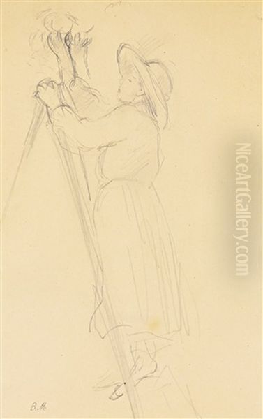 Etude Pour La Cueillette Des Pommes (study) - view 1