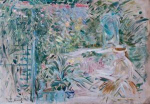 The Flowery Garden by Berthe Morisot