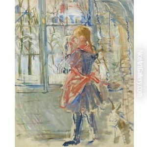 L'enfant Au Tablier Rouge