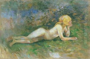 Bergere Nue Couchee