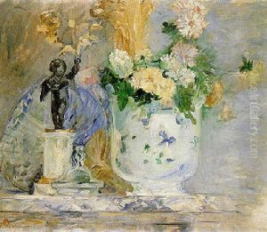Le Cheminee by Berthe Morisot