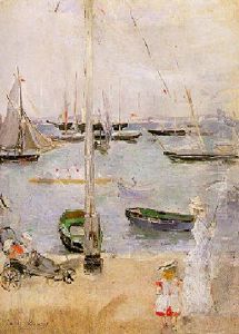 Vue De Cowes, Ile De Wight by Berthe Morisot