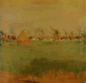 La Plaine De Gennevilliers by Berthe Morisot