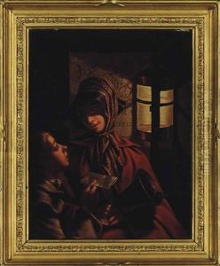 The Letter Woman by Henry Robert Morland