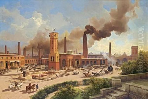 Borsigs Maschinenbau-anstalt Zu Berlin - view 1