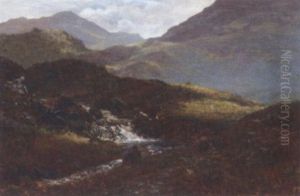 A Highland Stream by James Smith Morland