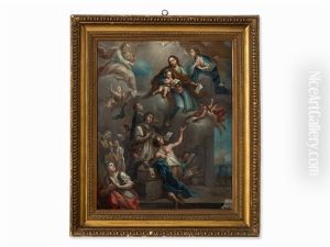 Joseph"s Ascension by Juan Patricio Morlete Ruiz