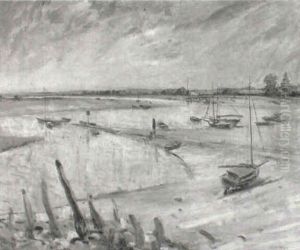 The Deben, Woodbridge, Suffolk by Harry Morley