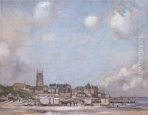 Bathing Huts At Cromer, Norfolk