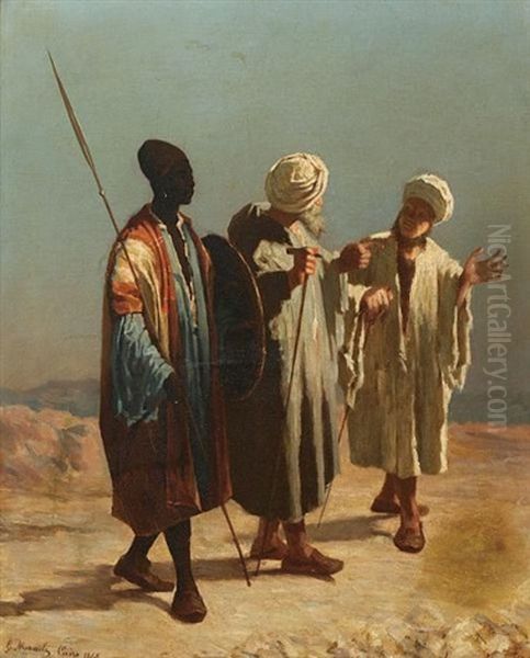 Three Orientalist Figures - view 1