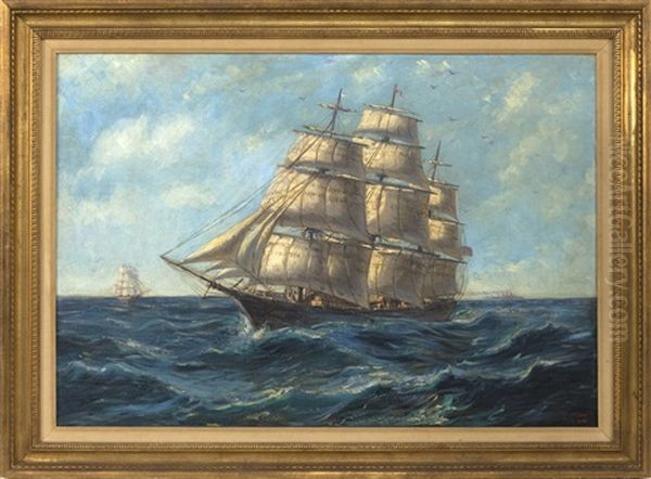 The Clipper Ship Hippograffe [sic] - view 1