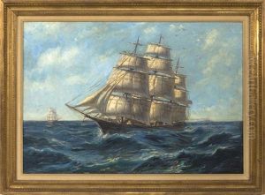 The Clipper Ship Hippograffe [sic] by Paul Moro