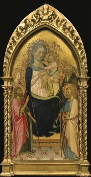 Madonna And Child With Four Saints - view 1