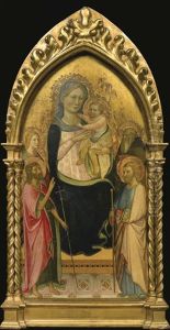 Madonna And Child With Four Saints by Ventura Di Moro