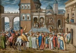 Ecce Homo (cristo Mostrato Al Popolo) by Domenico Morone