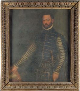 Bildnis Des Giovanni Battista Gorgo by Giovanni Battista Moroni