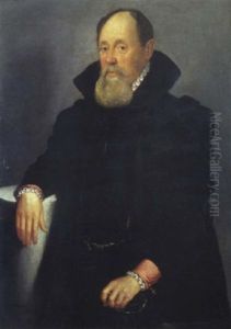 Portrait De Gentilhomme A La Barbe