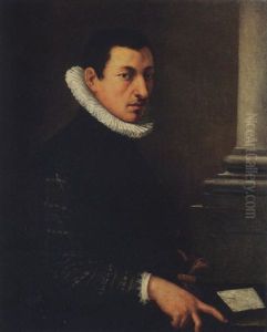 Portrat Eines Jungen Mannes by Giovanni Battista Moroni