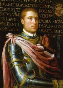 Ritratto Di Carlo Gonzaga-este Di Sabbioneta by Giovanni Battista Moroni