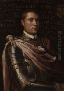 Portrait D'homme (carlo Gonzague D'este?) by Giovanni Battista Moroni