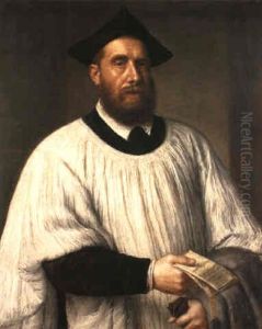 Portrait Of Bartolomeo Cappello In A Surplice Holding A Document