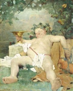 Bacchus by Aime-Nicolas Morot